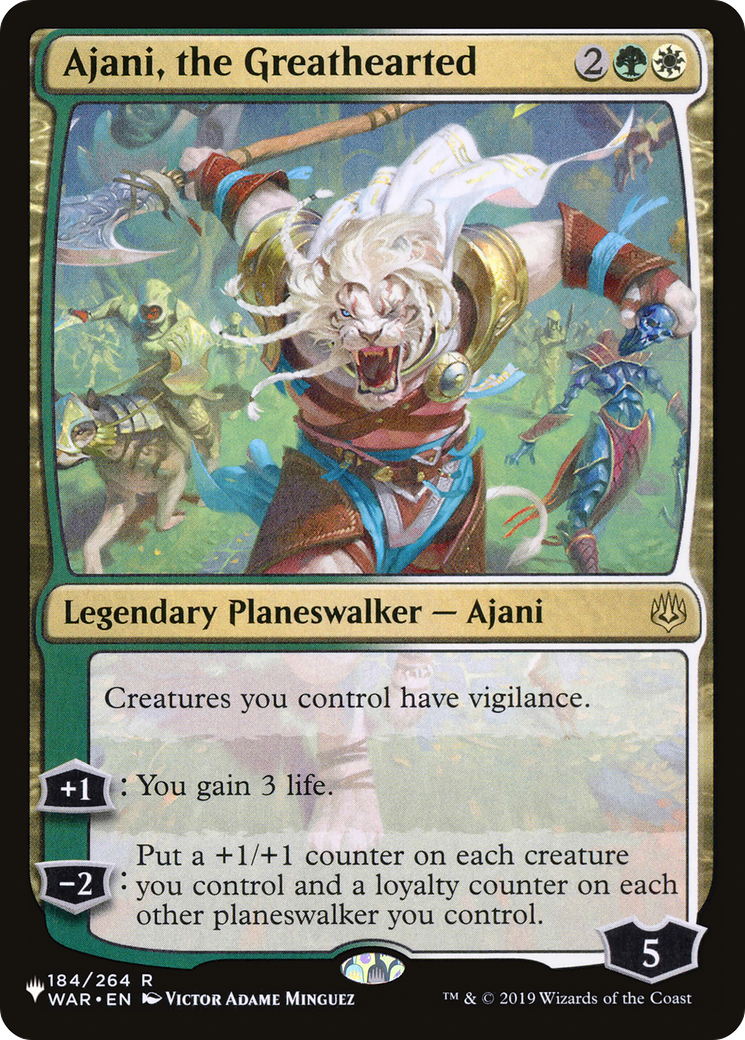 Ajani, the Greathearted (LIST-184/264) - The List