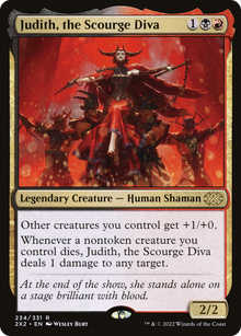 Judith, the Scourge Diva⁣ - Double Masters 2022⁣ (Rare)⁣ [234]
