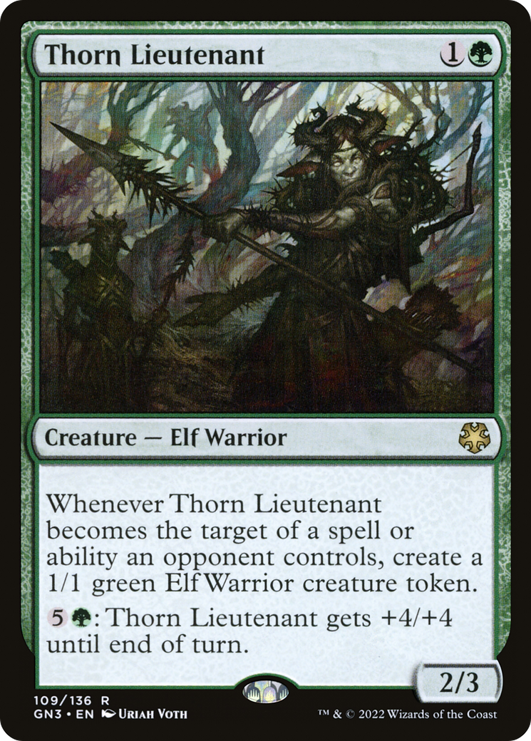 Thorn Lieutenant⁣ - Game Night: Free For All⁣ (Rare)⁣ [109]
