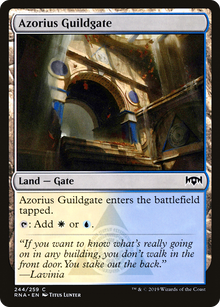 Azorius Guildgate (244) (RNA-244) - Ravnica Allegiance