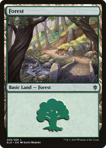 Forest (268) (ELD-268) - Throne of Eldraine