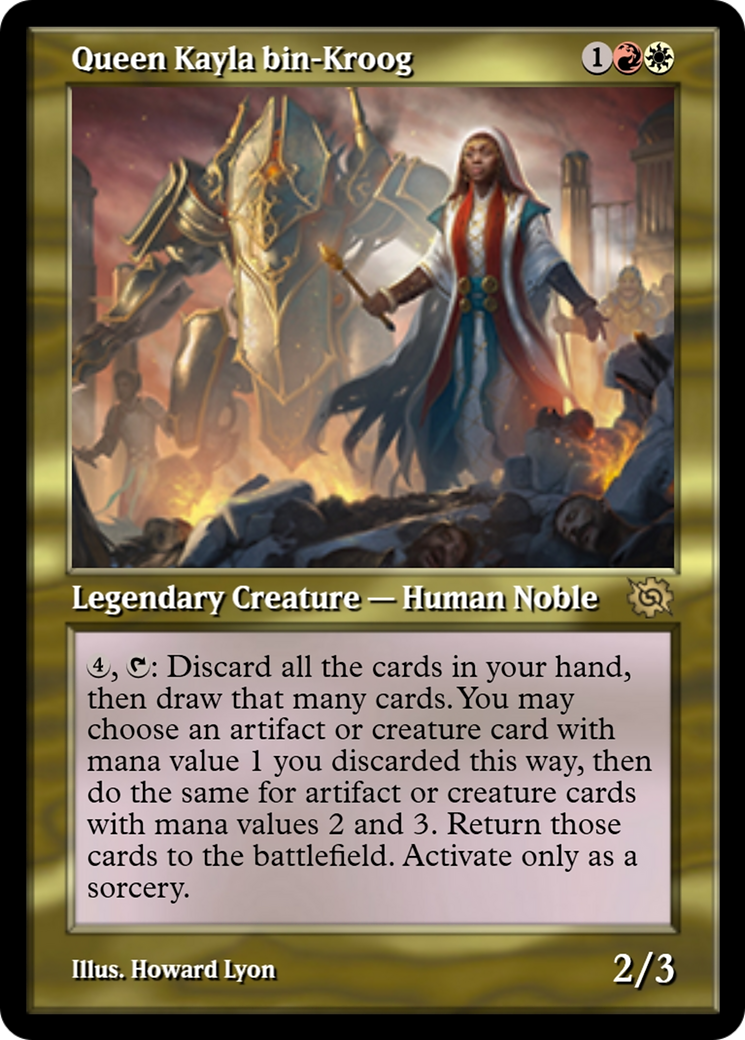 Queen Kayla bin-Kroog (PRM-105788) - Magic Online Promos Foil