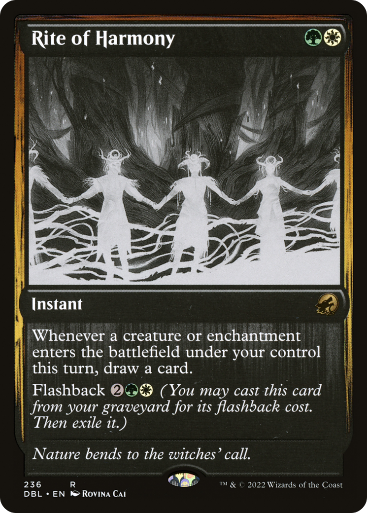 Rite of Harmony (DBL-236) - Innistrad: Double Feature Foil