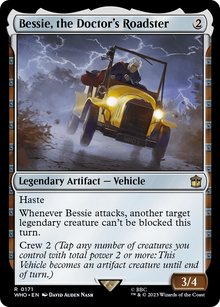 Bessie, the Doctor's Roadster⁣ - Universes Beyond: Doctor Who⁣ (Rare)⁣ [171]