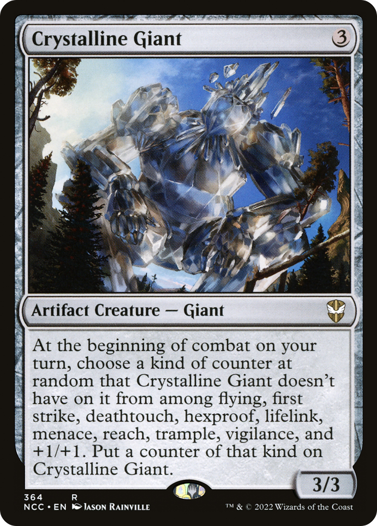 Crystalline Giant⁣ - Commander: Streets of New Capenna⁣ (Rare)⁣ [364]