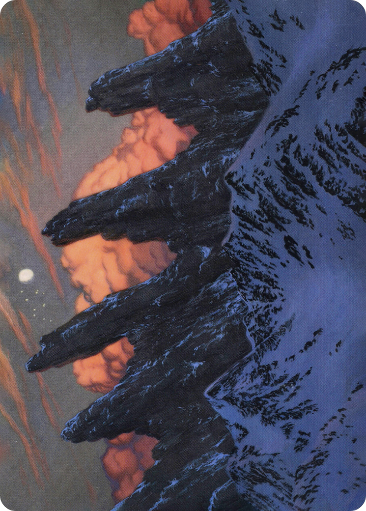 Mountain // Mountain (AAFR-059) - Adventures in the Forgotten Realms Art Series (Borderless)
