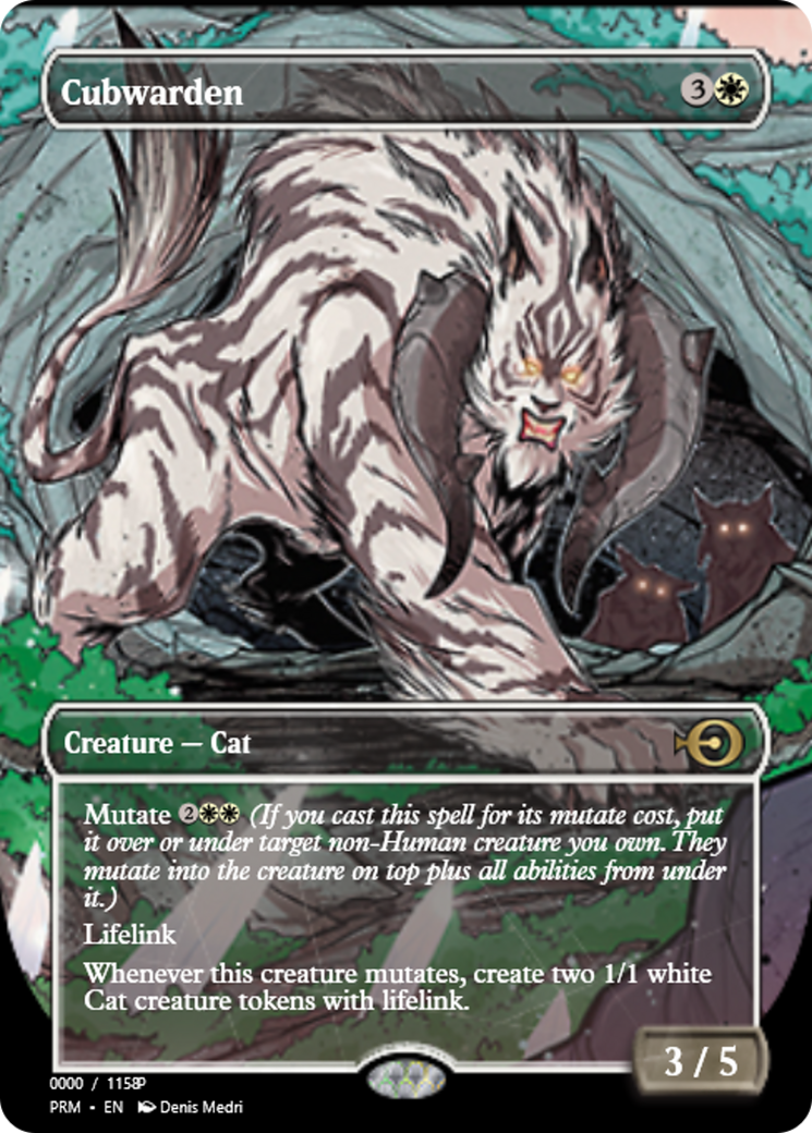Cubwarden (PRM-80993) - Magic Online Promos Foil