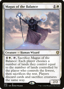 Magus of the Balance⁣ - Commander Legends: Battle for Baldur's Gate: Extras⁣ (Rare)⁣ [699]