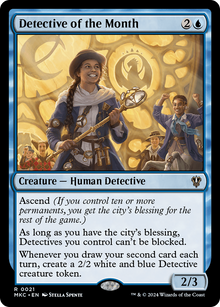Detective of the Month⁣ - Commander: Murders at Karlov Manor⁣ (Rare)⁣ [21]