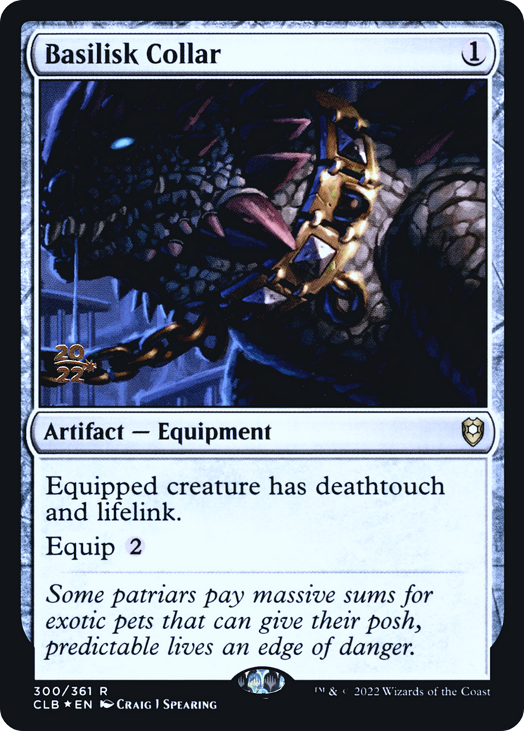 Basilisk Collar (PRE-300S) - Battle for Baldur's Gate Promos Foil