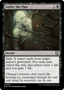 Suffer the Past⁣ - Commander: Modern Horizons 3⁣ (Uncommon)⁣ [205]