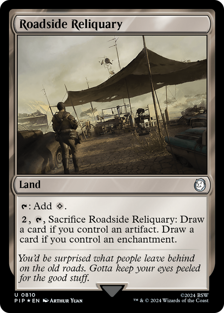 Roadside Reliquary (Surge Foil) (PIP-810) - Fallout Foil