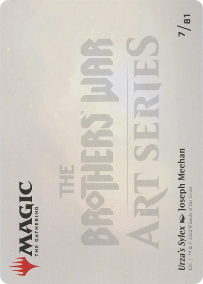 Urza's Sylex // Urza's Sylex (ABRO-007) - The Brothers' War Art Series (Borderless)