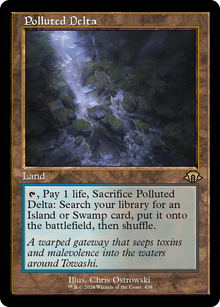 Polluted Delta (V.2)⁣ - Modern Horizons 3: Extras⁣ (Rare)⁣ [438]