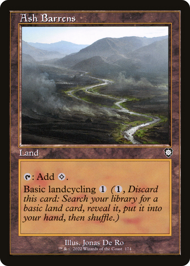 Ash Barrens⁣ - Commander: The Brothers' War⁣ (Common)⁣ [174]