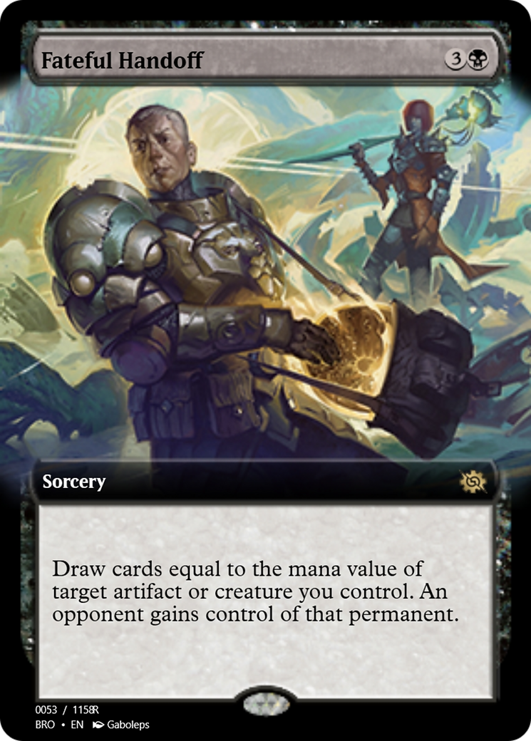 Fateful Handoff (PRM-105714) - Magic Online Promos Foil