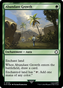 Abundant Growth (Surge Foil) (PIP-722) - Fallout Foil