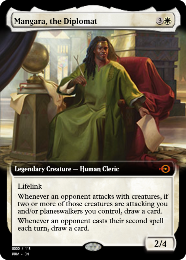 Mangara, the Diplomat (PRM-81924) - Magic Online Promos