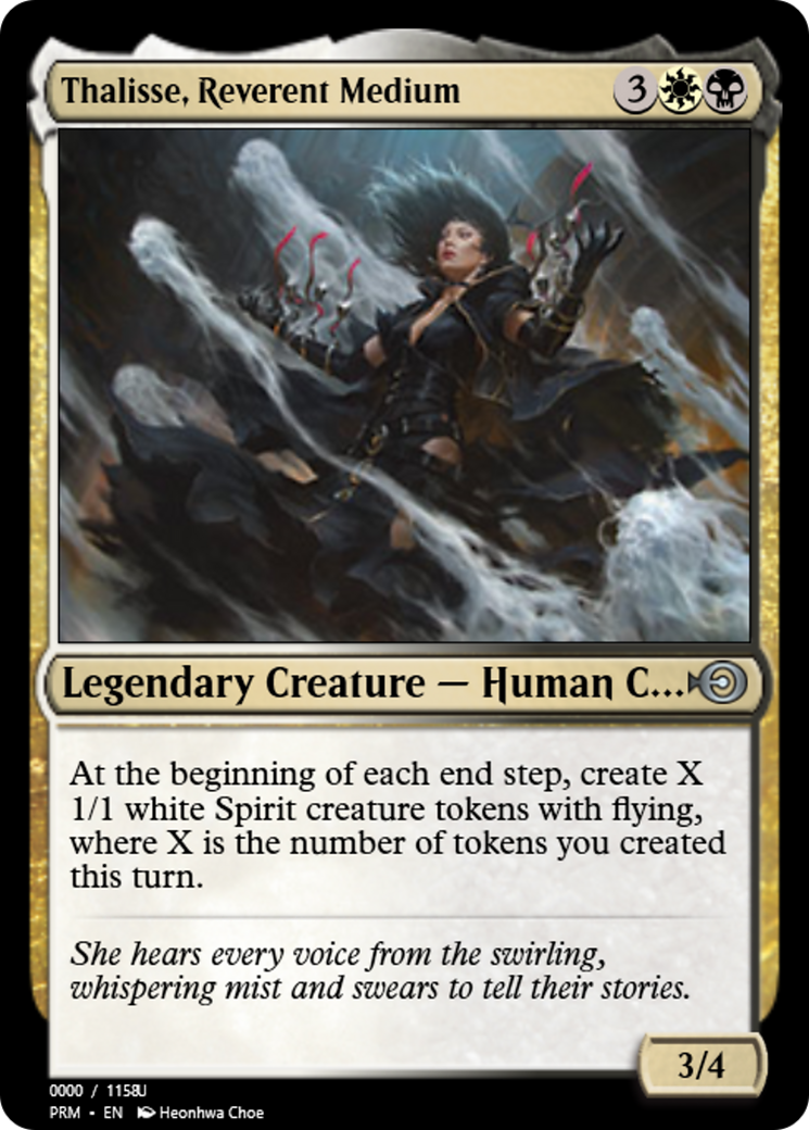 Thalisse, Reverent Medium (PRM-86296) - Magic Online Promos