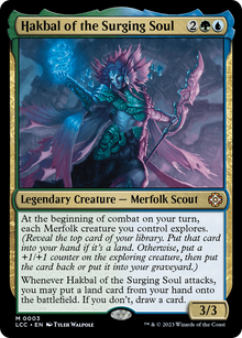 Hakbal of the Surging Soul⁣ - Commander: The Lost Caverns of Ixalan⁣ (Mythic)⁣ [3]