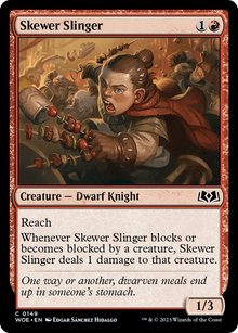 Skewer Slinger (WOE-149) - Wilds of Eldraine