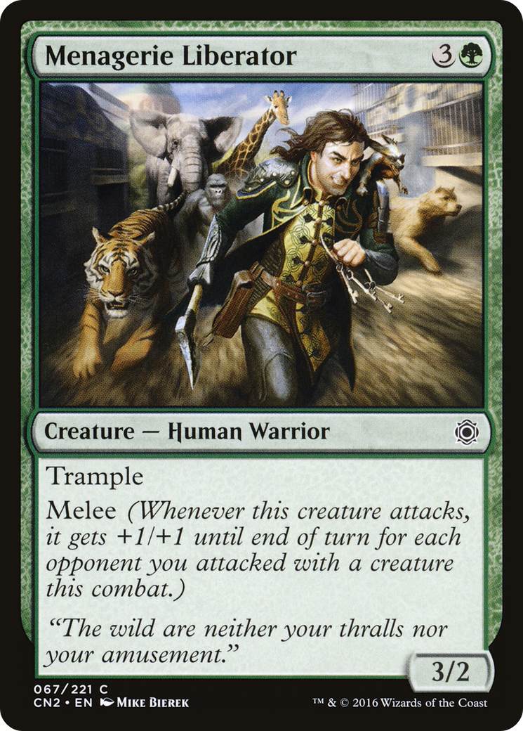 Menagerie Liberator (CN2-067) - Conspiracy: Take the Crown Foil