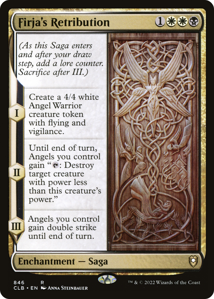 Firja's Retribution⁣ - Commander Legends: Battle for Baldur's Gate: Extras⁣ (Rare)⁣ [846]