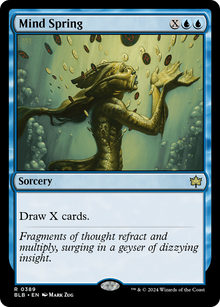 Mind Spring⁣ - Bloomburrow: Extras⁣ (Rare)⁣ [389]