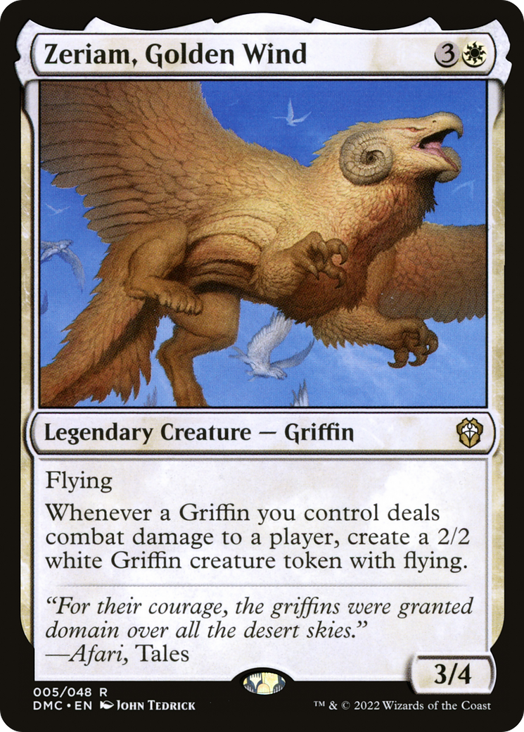 Zeriam, Golden Wind⁣ - Commander: Dominaria United⁣ (Rare)⁣ [5]