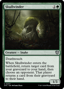 Skullwinder⁣ - Commander: Outlaws of Thunder Junction⁣ (Uncommon)⁣ [207]