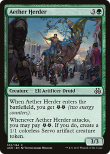 Aether Herder (AER-102) - Aether Revolt Foil