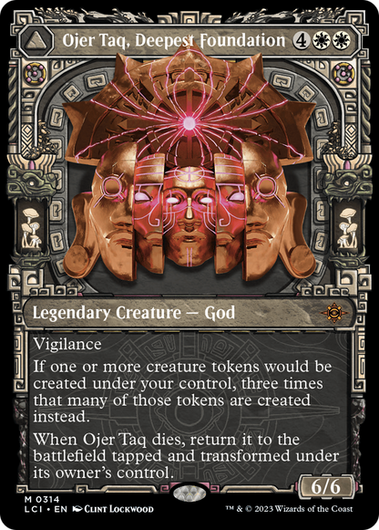Ojer Taq, Deepest Foundation (Showcase) (LCI-314) - The Lost Caverns of Ixalan: (Showcase)