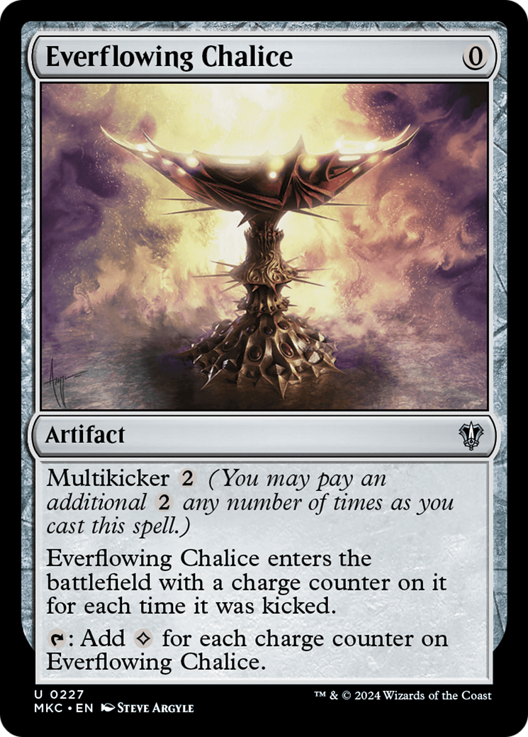 Everflowing Chalice⁣ - Commander: Murders at Karlov Manor⁣ (Uncommon)⁣ [227]