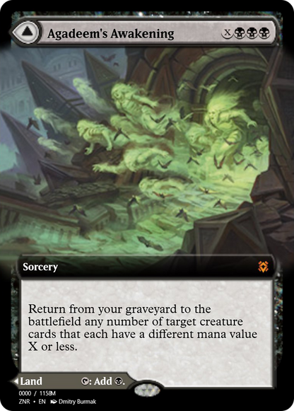 Agadeem's Awakening // Agadeem, the Undercrypt (PRM-83864) - Magic Online Promos Foil
