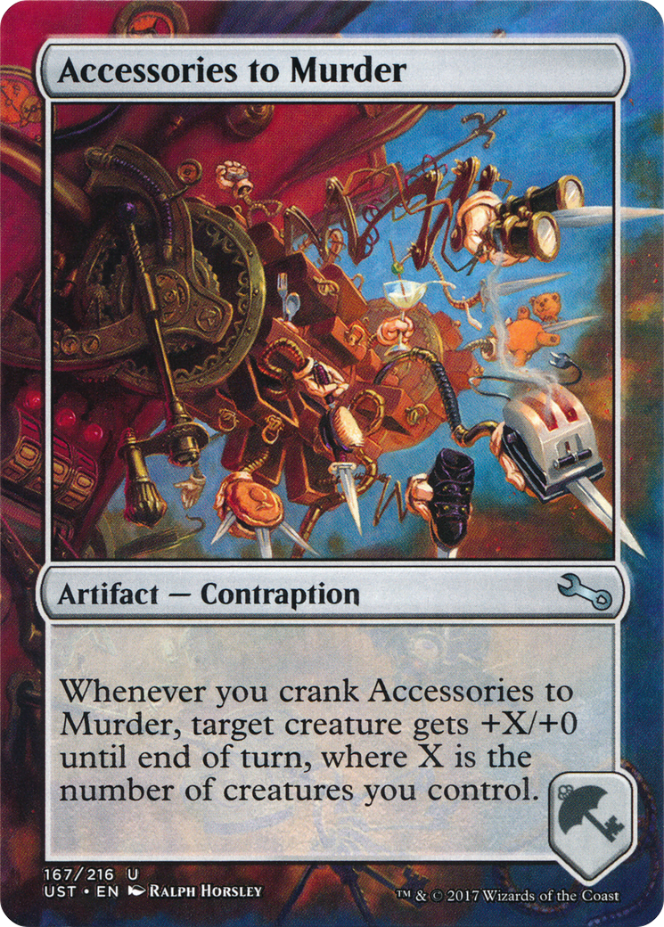 Accessories to Murder (UST-167) - Unstable (Borderless)