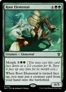 Root Elemental⁣ - Commander: Murders at Karlov Manor⁣ (Rare)⁣ [182]