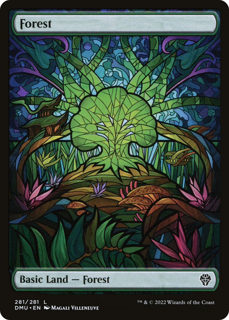 Forest (Showcase) (DMU-281) - Dominaria United Foil