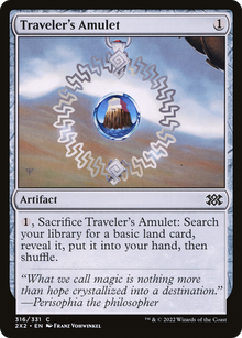 Traveler's Amulet⁣ - Double Masters 2022⁣ (Common)⁣ [316]