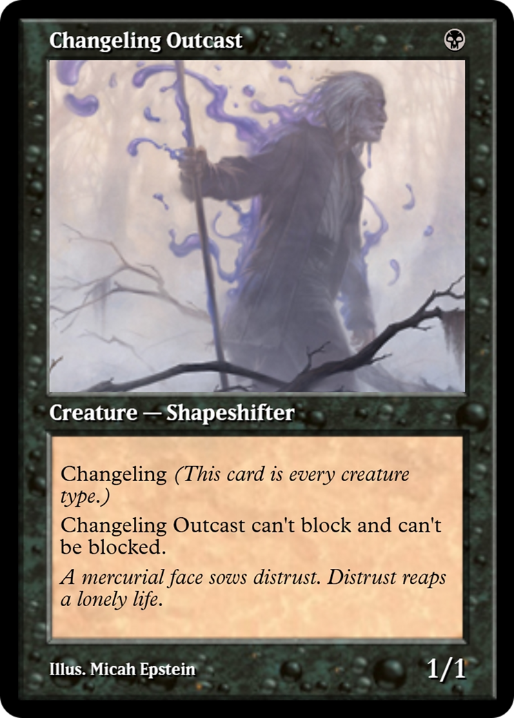 Changeling Outcast (PRM-91267) - Magic Online Promos