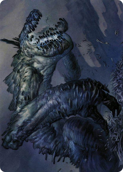 Necrogoyf // Necrogoyf (AMH2-031) - Modern Horizons 2 Art Series (Borderless) Foil