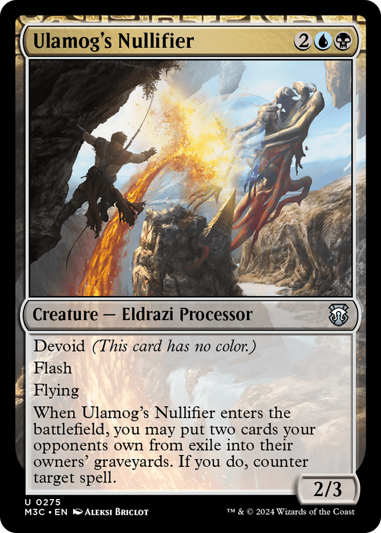 Ulamog's Nullifier⁣ - Commander: Modern Horizons 3⁣ (Uncommon)⁣ [275]