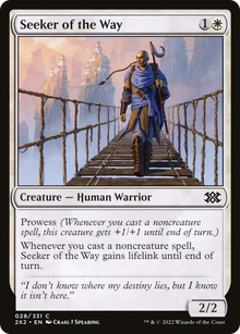 Seeker of the Way⁣ - Double Masters 2022⁣ (Common)⁣ [28]