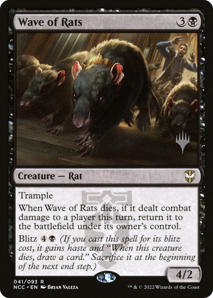 Wave of Rats (PPSNC-41P) - New Capenna Commander Promos Foil