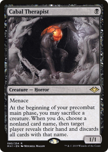 Cabal Therapist (MH1-080) - Modern Horizons Foil
