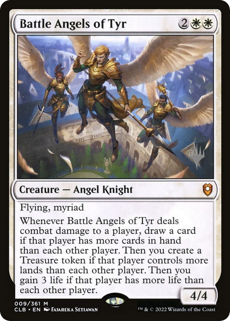 Battle Angels of Tyr (PPLCI-09P) - Battle for Baldur's Gate Promos Foil