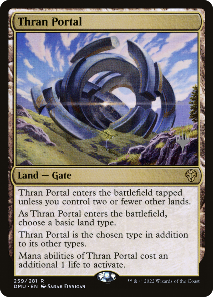 Thran Portal (PPDMU-259P) - Dominaria United Promos Foil