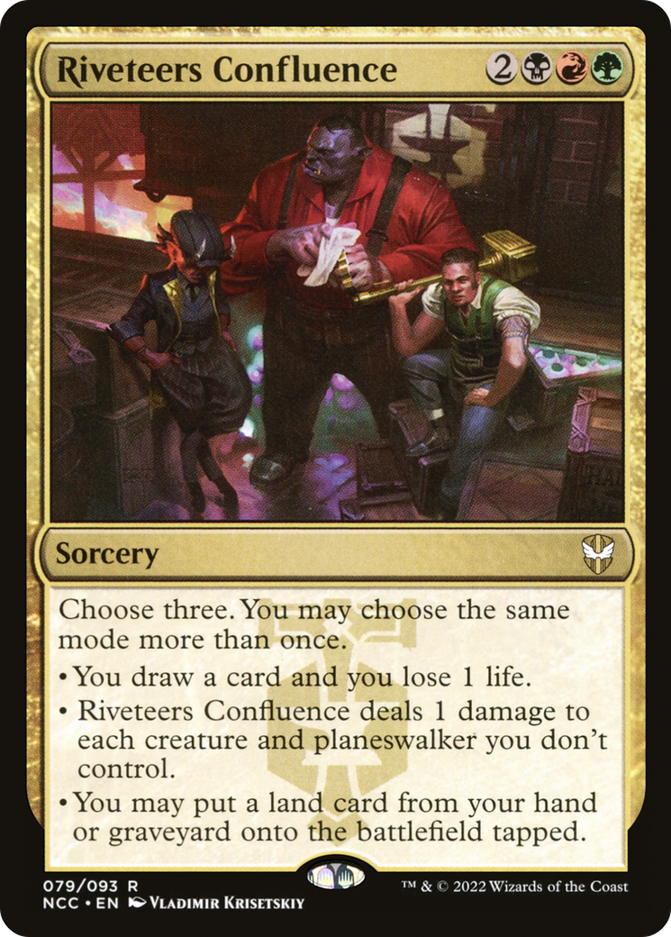 Riveteers Confluence⁣ - Commander: Streets of New Capenna⁣ (Rare)⁣ [79]