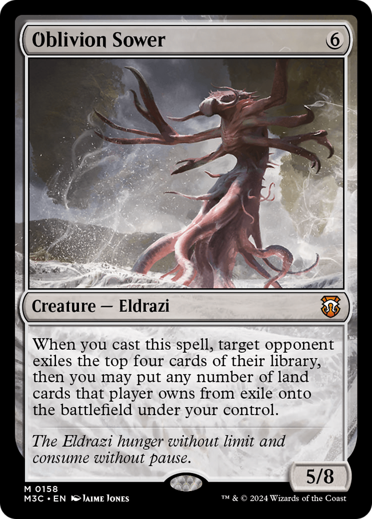 Oblivion Sower⁣ - Commander: Modern Horizons 3⁣ (Mythic)⁣ [158]