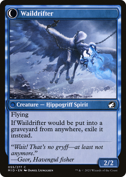 Galedrifter (MID-055) - Innistrad: Midnight Hunt: (Double Faced Transform) Foil