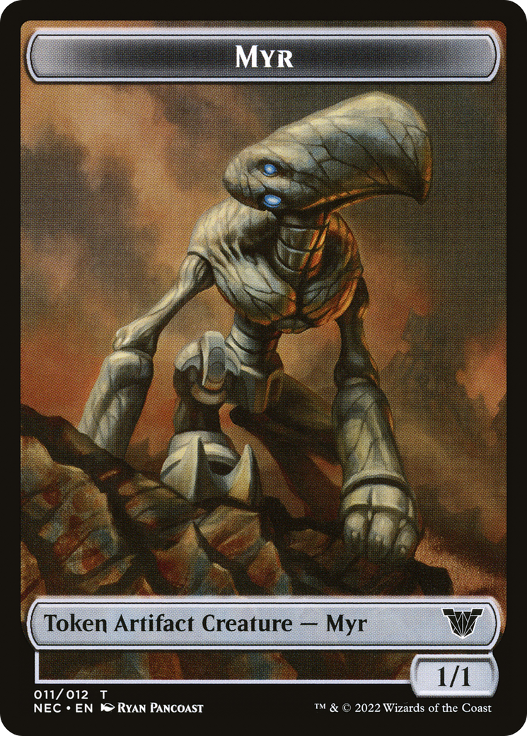 Myr (TNEC-011) - Neon Dynasty Commander Tokens